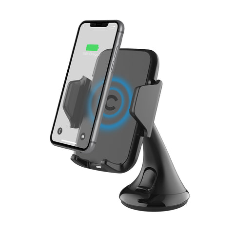 Wireless 10W Phone Car Charger & Dash Mount