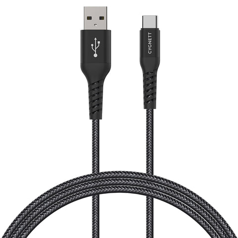 USB-C to USB-A Cable - Black 2m